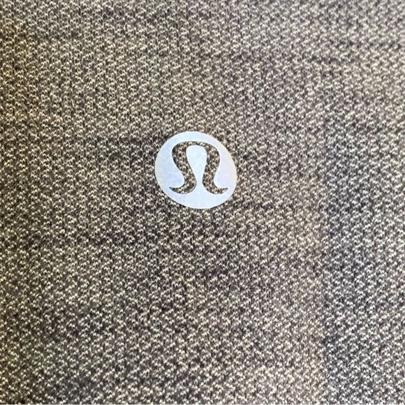 Lululemon Align Pant II 25" Mini Heathered Herringbone Black White Size 4 - Picture 5 of 8